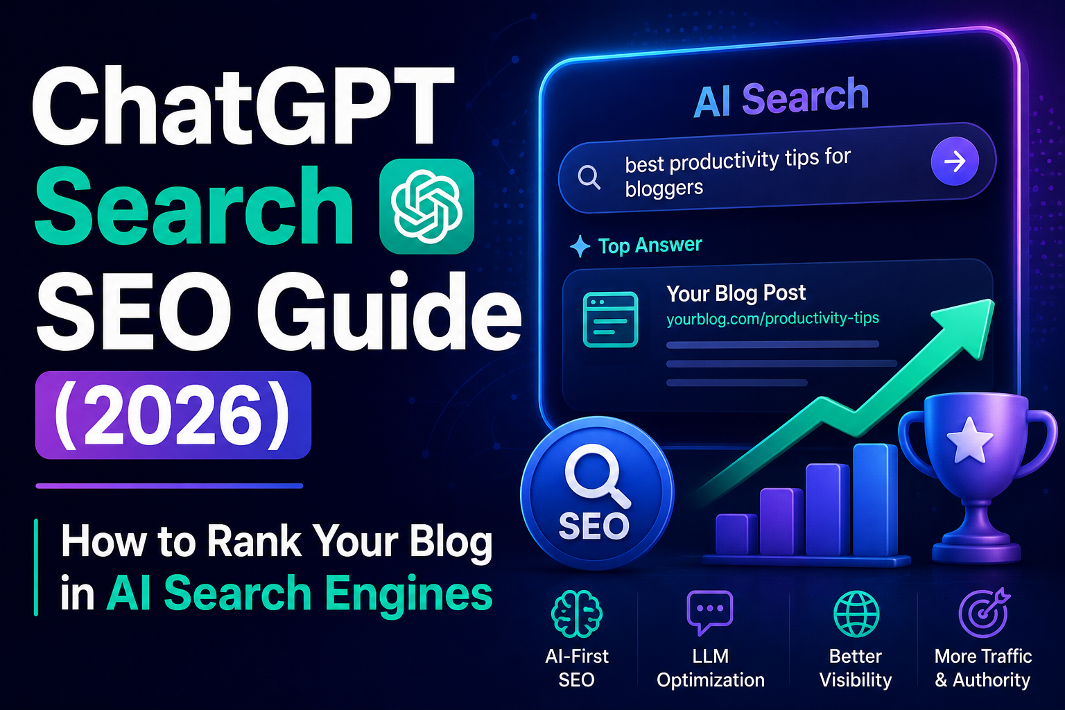 ChatGPT Search SEO Guide (2026): How to Rank Your Blog in AI Search Engines
