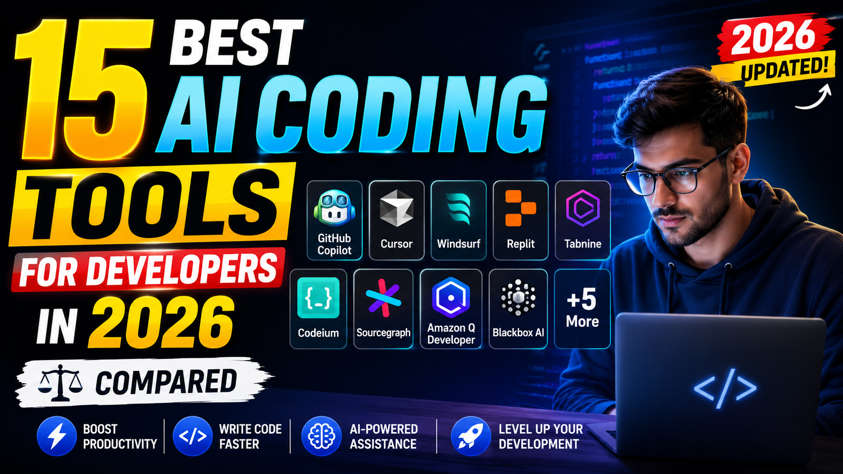 15 Best AI Coding Tools for Developers in 2026
