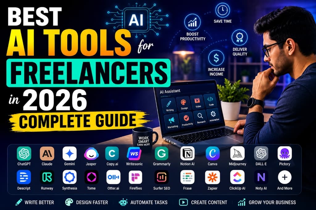 Best AI Tools for Freelancers in 2026 (Complete Guide)
