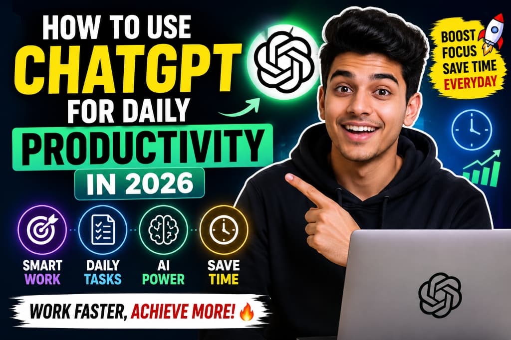 How to Use ChatGPT for Daily Productivity in 2026 (The Ultimate Enterprise-Grade Workflow)